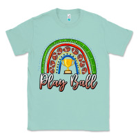 Play Ball Football Rainbow Classic Tee | Teevron