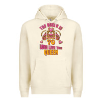 Sandshell the queen is 70 long live the queen Premium Hoodie - Jasminsmagicworld
