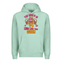 Seafoam the queen is 70 long live the queen Premium Hoodie - Jasminsmagicworld