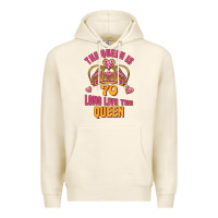 Tofu the queen is 70 long live the queen Premium Hoodie - Jasminsmagicworld