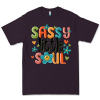 Plum sassy little soul smiley Premium Tee - MaliasSmallBusiness