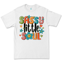 White sassy little soul smiley Premium Tee - MaliasSmallBusiness