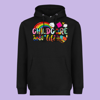 Childcare Life Heavyweight Hoodie Designed By Nancycooperartshop