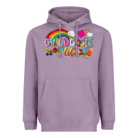 Lavender childcare life Heavyweight Hoodie - NancyCooperArtShop
