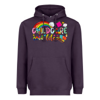 Plum childcare life Heavyweight Hoodie - NancyCooperArtShop