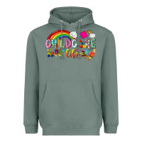 Sage childcare life Heavyweight Hoodie - NancyCooperArtShop