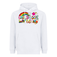White childcare life Heavyweight Hoodie - NancyCooperArtShop