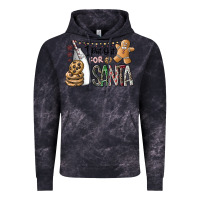 Cloud Black i put out for santa Vintage Hoodie - CowhideDigitalArt