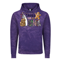 Cloud Purple i put out for santa Vintage Hoodie - CowhideDigitalArt