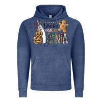 Vintage Denim i put out for santa Vintage Hoodie - CowhideDigitalArt
