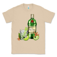 Mushroom gin tonic bottle and cocktail Classic Tee - AdoDesignShop