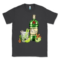 Smoke gin tonic bottle and cocktail Classic Tee - AdoDesignShop