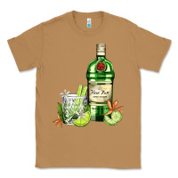 Toasted Coconut gin tonic bottle and cocktail Classic Tee - AdoDesignShop