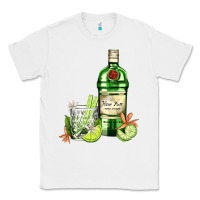 White gin tonic bottle and cocktail Classic Tee - AdoDesignShop