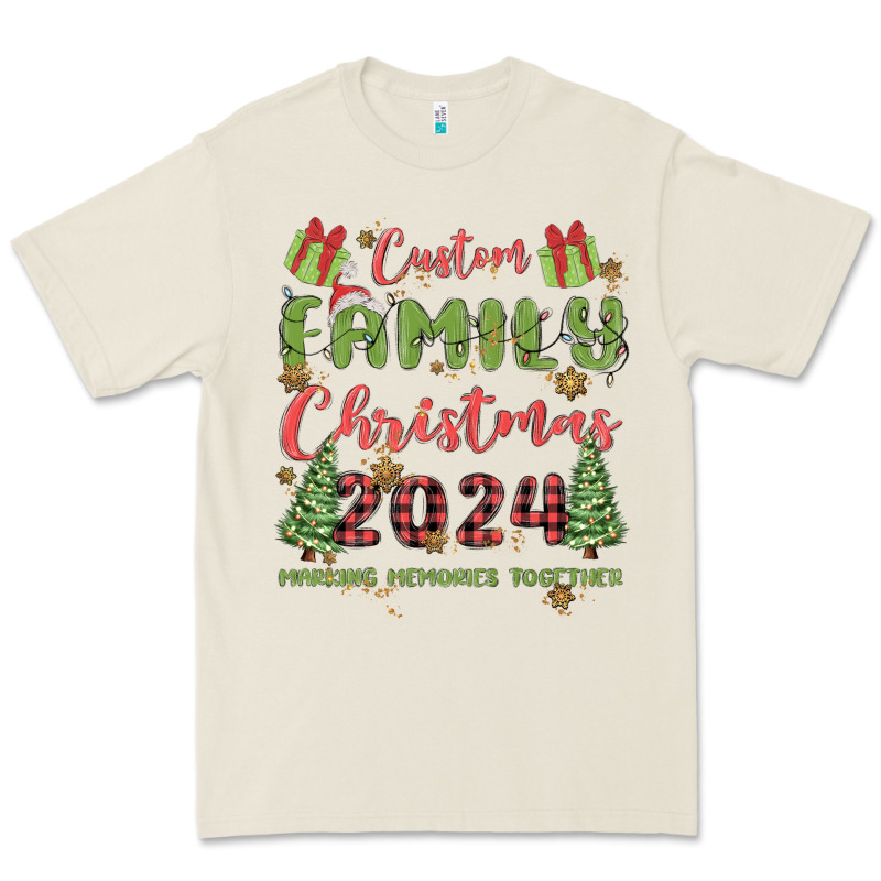 Custom Family Christmas 2024 Marking Memories Toge Premium Tee by MaliasSmallBusiness | Teevron