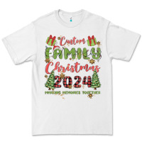 White custom family christmas 2024 marking memories toge Premium Tee - MaliasSmallBusiness