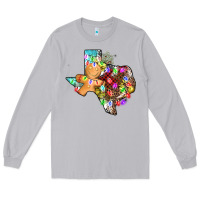 Moon Dust christmas texas map Long Sleeve Tee - AdoDesignShop