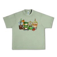 Oil Green lawyer coffee cups Urban Heavy Tee - AdoDesignShop