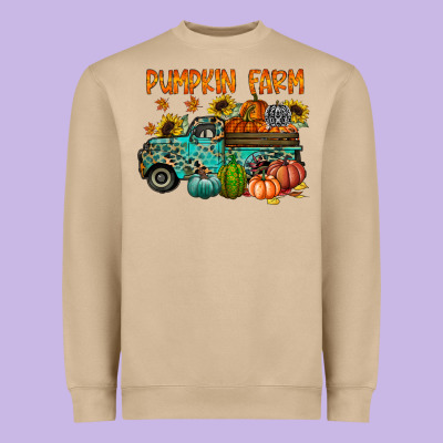 Pumpkin Farm Heavyweight Sweatshirt Designed By Racoondesign