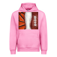 Fuchsia Pink baseball and basketball and football tumbler tbs Urban Hoodie - TumblerDesignByShophia