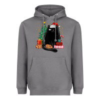 Storm christmas black cat Heavyweight Hoodie - MaliasSmallBusiness