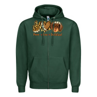 Sports Green Peace Love Dachshund Zipper Hoodie - Jasminsmagicworld