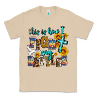 Mushroom this is how i fight my battles Classic Tee - AdoDesignShop