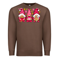 Chestnut Pink Christmas gnomes Premium Sweatshirt - NancyCooperArtShop