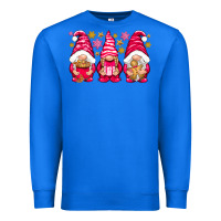 True Royal Pink Christmas gnomes Premium Sweatshirt - NancyCooperArtShop