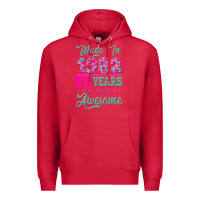 Cardinal made in 1982, 40 years of being awesome Premium Hoodie - Jasminsmagicworld