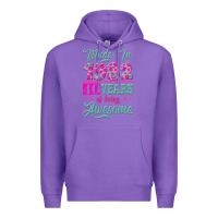 Purple made in 1982, 40 years of being awesome Premium Hoodie - Jasminsmagicworld
