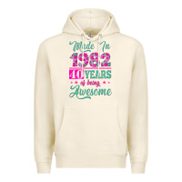 Tofu made in 1982, 40 years of being awesome Premium Hoodie - Jasminsmagicworld