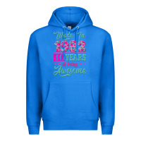 True Royal made in 1982, 40 years of being awesome Premium Hoodie - Jasminsmagicworld