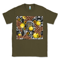 Army Green lacrosse Classic Tee - JahusDesignShop