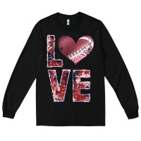 Black football love Long Sleeve Tee - JahusDesignShop