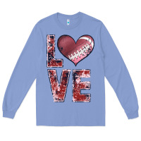 Colony Blue football love Long Sleeve Tee - JahusDesignShop