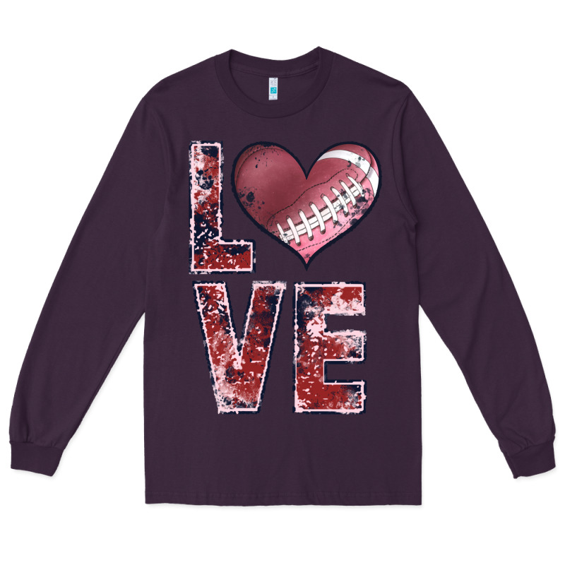 Football Love Long Sleeve Tee by JahusDesignShop | Teevron
