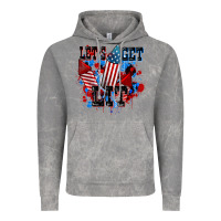 Cloud Rock Let's get lit 4th of july Vintage Hoodie - CowGirlArtShop