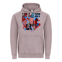 Vintage Zinc Let's get lit 4th of july Vintage Hoodie - CowGirlArtShop