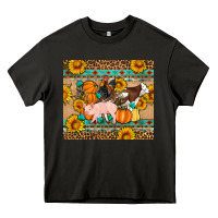 Asphalt Fall Coop Animals Heavy Core Tee - Artiststas