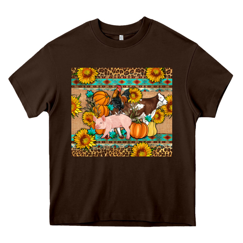 Fall Coop Animals Heavy Core Tee by Artiststas | Teevron