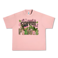 Salmon all i need is coffee and plants Urban Heavy Tee - JahusDesignShop