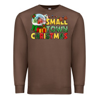 Chestnut Small town Christmas Premium Sweatshirt - NancyCooperArtShop