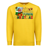 Lemon Small town Christmas Premium Sweatshirt - NancyCooperArtShop