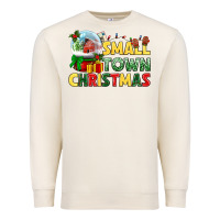 Sandshell Small town Christmas Premium Sweatshirt - NancyCooperArtShop