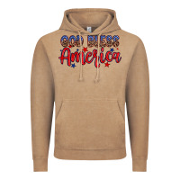 Vintage Coffee God bless America Vintage Hoodie - Neo Western