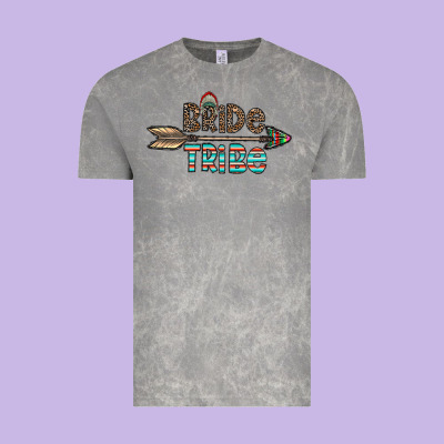 Bride Tribe Vintage Tee Designed By Cowhidedigitalart