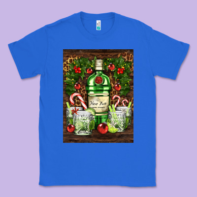 Gin Tonic Cocktail Classic Tee Designed By Adodesignshop
