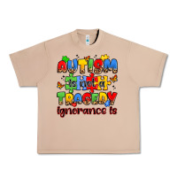 Burro autism is not a tragedy ignorance is Urban Heavy Tee - JahusDesignShop