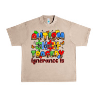 French Oak autism is not a tragedy ignorance is Urban Heavy Tee - JahusDesignShop